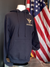 SPECIAL - PREORDER NOW!                                       Sweatshirt Navy Blue w/Gold Embroidery Museum Logo