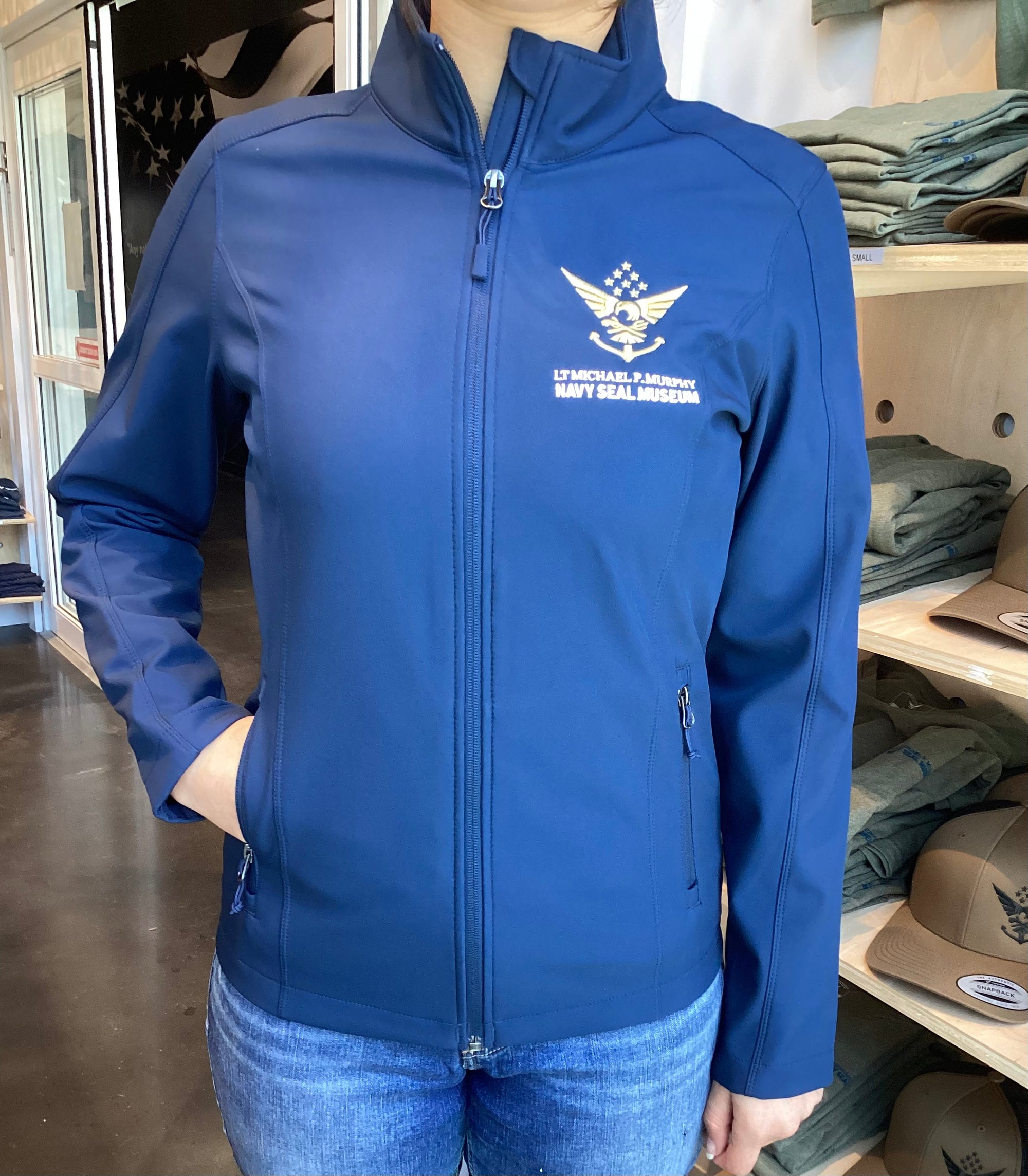 Light Weight NAVY BLUE Jacket for WOMEN- New!