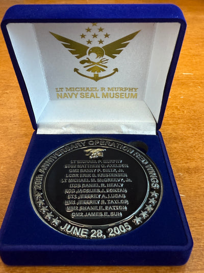 20th Anniversary Operation Red Wings Challenge Coin