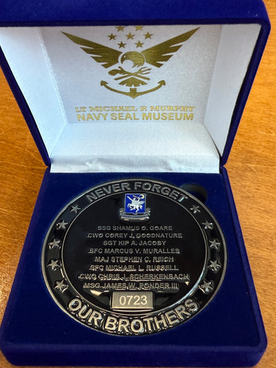 20th Anniversary Operation Red Wings Challenge Coin