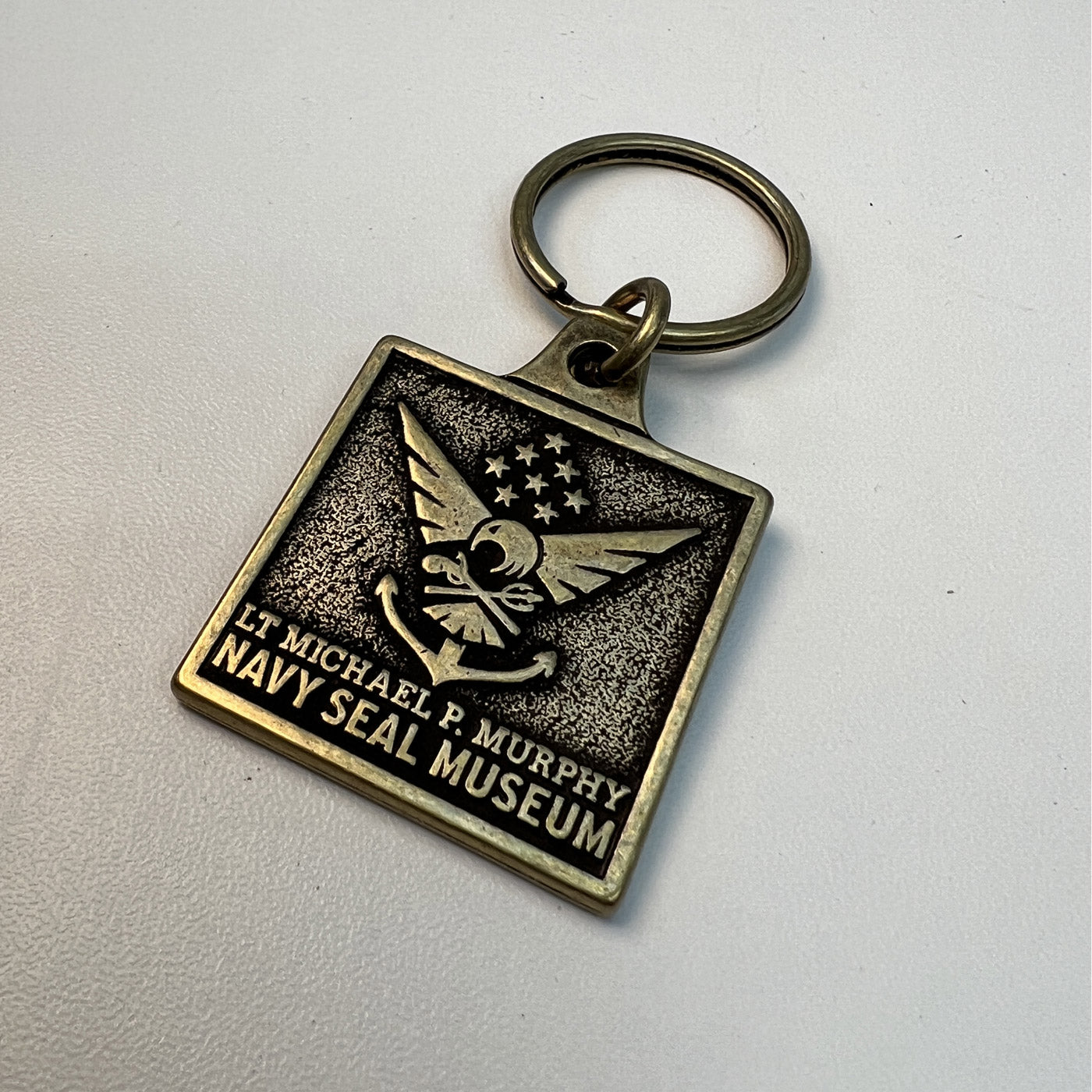 Museum Brass Key Chain