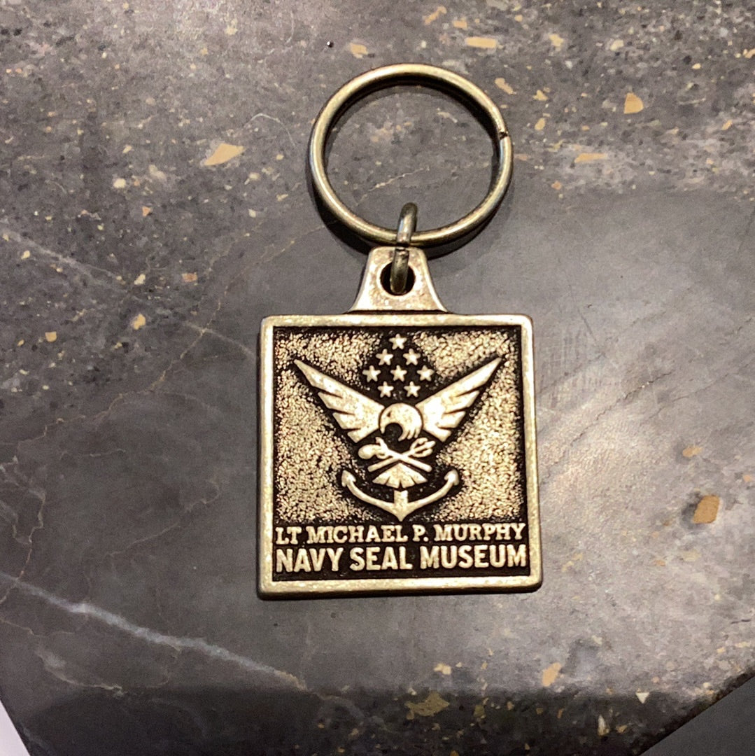 Museum Brass Key Chain