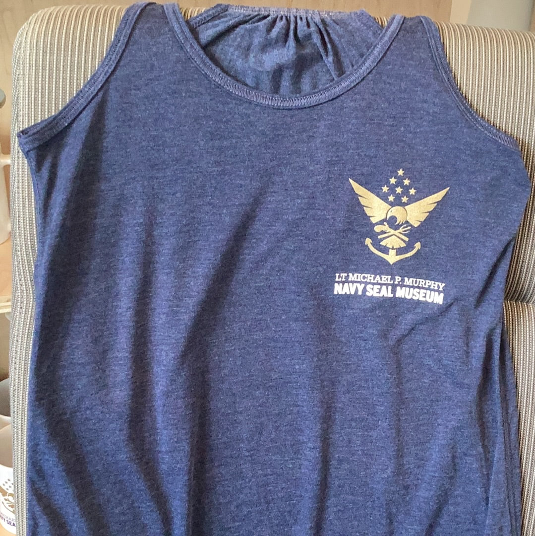 Women’s Racerback Tank Tops Navy Blue